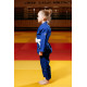 Синє дитяче кімоно для дівчаток, дзюдо, TM BUDOGI серія BEGINNER, зріст 120 см, щільність 350 гр/м.кв.