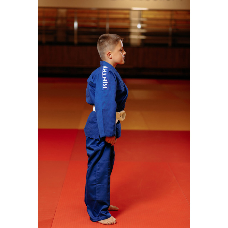 Кімоно для дзюдо синє, TM "Kintayo" Koka, 120 зріст, щільність 350 гр/м.кв