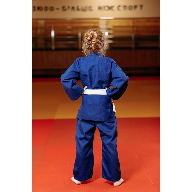 Кімоно для дзюдо синє, TM "Kintayo" Koka, 120 зріст, щільність 350 гр/м.кв