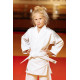 Кімоно для дзюдо біле, TM "Kintayo" Yuko, 120 зріст, щільність 450 гр/м.кв.