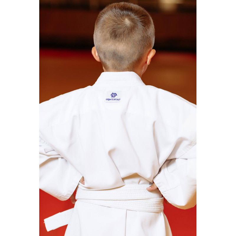 Кімоно для карате біле, TM "Kintayo" , 150 зріст, щільність 240 гр/м.кв.