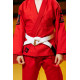 Кімоно для джиу - джитсу червоне, TM "Kintayo", 130 зріст, щільність 350 гр/м.кв.