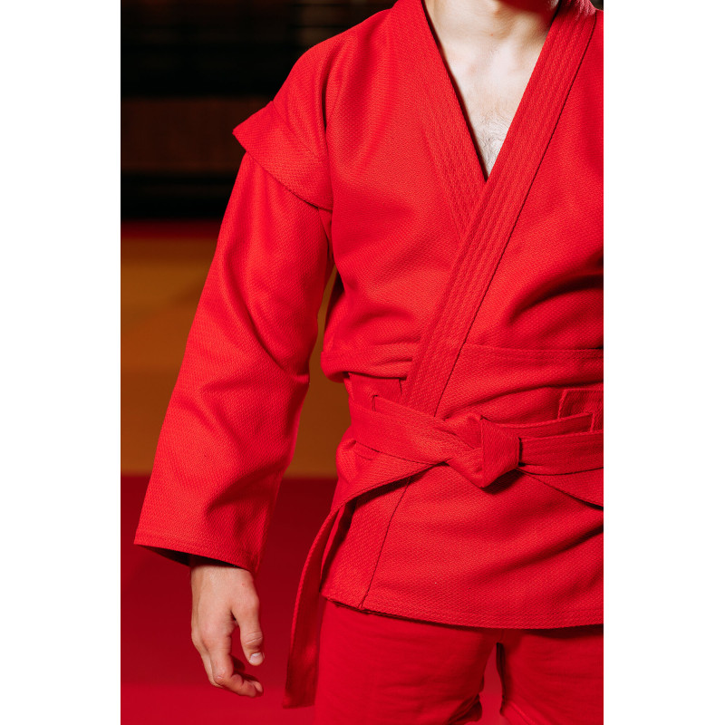 Форма для самбо (самбовка) червона TM "Kintayo", 190 зріст, щільність 550 гр/м.кв.