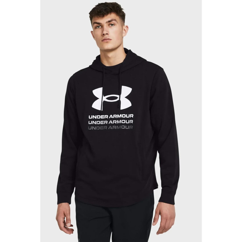 Кофта чоловіча Under Armour Rival Terry Graphic Black (1386047-001)