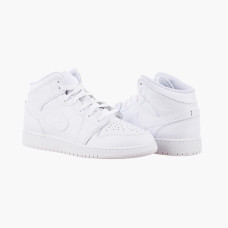 Кросівки жіночі Jordan 1 Mid (Gs) (554725-136)