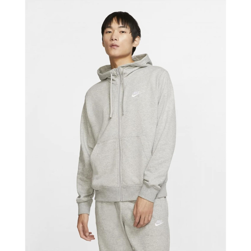 Кофта чоловіча Nike M Nsw Club Hoodie Fz Ft (BV2648-063)