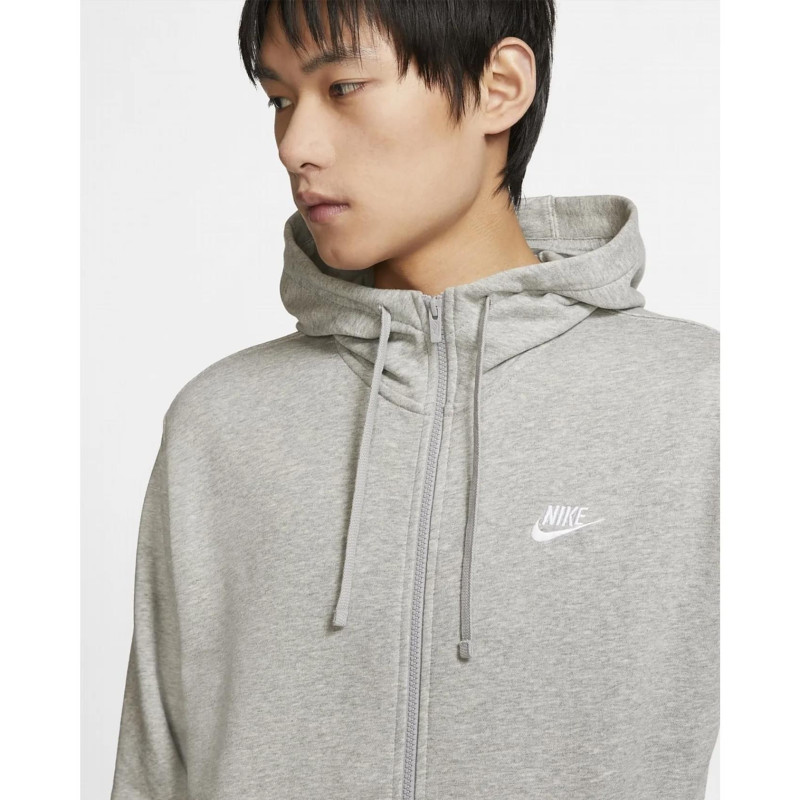 Кофта чоловіча Nike M Nsw Club Hoodie Fz Ft (BV2648-063)