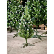 Елка с белым напылением и шишками SNOWY CONE TREE