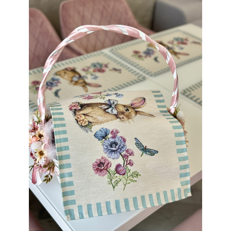 Серветка гобеленова BLUE BUNNIES Limaso