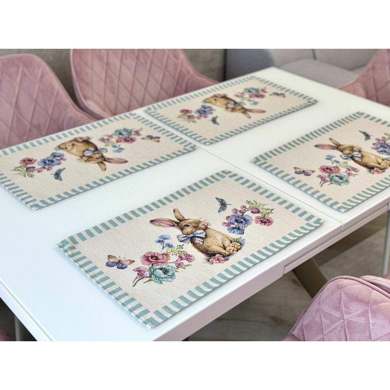 Серветка гобеленова BLUE BUNNIES Limaso