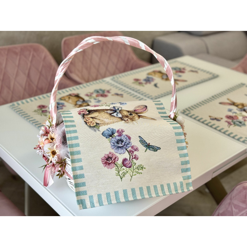 Серветка гобеленова BLUE BUNNIES Limaso
