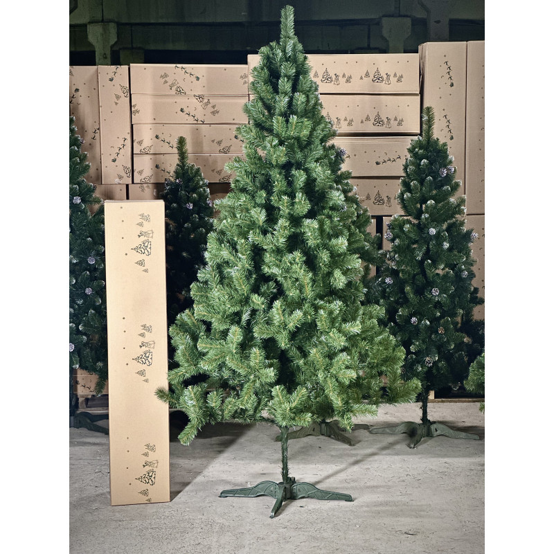 Ялинка новорічна зелена Економ TREE GREEN ECONOM