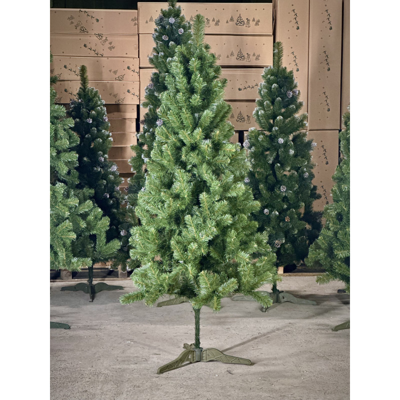 Ялинка новорічна зелена Економ TREE GREEN ECONOM