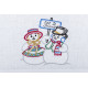 Кухонний рушник вишиваний RKVF05A-65 "Let It Snow"