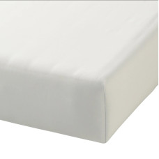 Простирадло SATIN FITTED SHEET WHITE-180