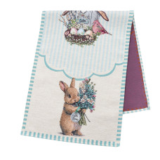 Доріжка гобеленова BLUE BUNNIES Limaso