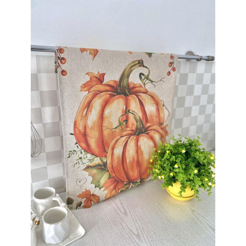 Набір з 2 шт. кухонних рушників "Autumn Pumpkins" SET TOWELS-04