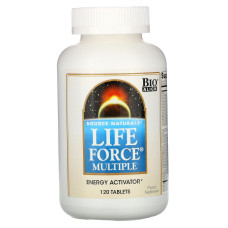 Вітамінний комплекс для енергії, Life Force Multiple, Source Naturals, 120 таблеток