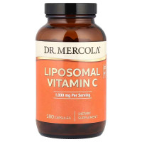 Липосомальный витамин С, Liposomal Vitamin C, Dr. Mercola, 180 капсул (500 мг в капсуле)