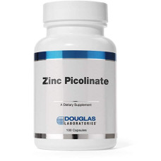 Цинк піколінат, Zinc Picolinate, Douglas Laboratories, 50 мг, 100 капсул