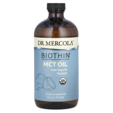 Масло MCT, Biothin, MCT Oil, Dr. Mercola, 473 мл