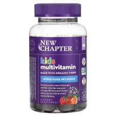 Мультивітаміни для дітей, Kid's Multivitamin, New Chapter, смак ягідно-цитрусовий, 60 жувальних цукерок