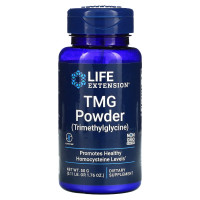 Триметилглицин, TMG (Trimethylglycine), Life Extension, порошок, 50 г