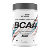 Амінокислоти BCAA, BCAA, Biotus, смак грейпфрута, 300 грам