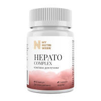 Комплекс для печени, Hepato Complex, My Nutri Week, 60 капсул