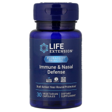 Пробіотики при сезонній алергії, Florassist Probiotic Immune & Nasal Defense, Life Extension, захист імунітету та носа, 30 вегетаріанських капсул
