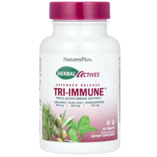 Трав'яний комплекс для імунітету, Tri-Immune, Nature's Plus, Herbal Actives, 60 таблеток тривалого вивільнення