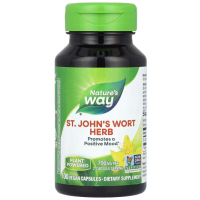 Звіробій, St. John's Wort, Nature's Way, трава, 700 мг, 100 вегетаріанських капсул (350 мг у капсулі)