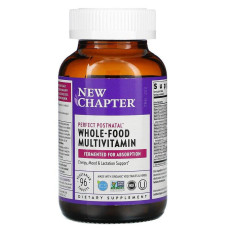 Мультивитаминный комплекс постнатальный, Postnatal MultiVitamin, New Chapter, 96 таблеток
