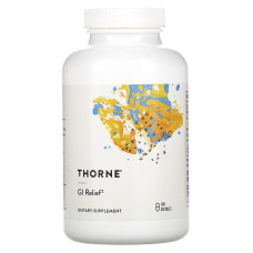 Поддержка желудка, GI-Relief, Thorne, 180 капсул