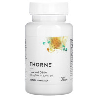 ДГК для вагітних, Prenatal DHA, Thorne, 60 гелевих капсул