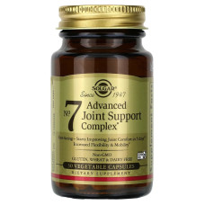 Укрепление суставов, No. 7, Joint Support & Comfort, Solgar, 30 вегетарианских капсул