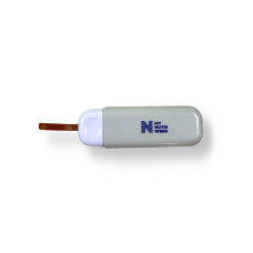 Органайзер для таблеток с 3 отделениями с логотипом MY NUTRI WEEK , U Disk Shape Plastic Pill Box 3 Compartment, MEMOSAN, U-образная, с выдвижной ручкой