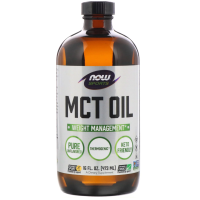 Масло МСТ, MCT Oil, Now Foods, Sports, без вкуса, 473 мл