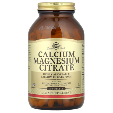 Цитрат кальция магния, Calcium Magnesium Citrate, Solgar, 250 таблеток
