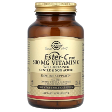 Вітамін С плюс (естер С), Ester-C Plus, Solgar, 500 мг, 100 рослинних капсул