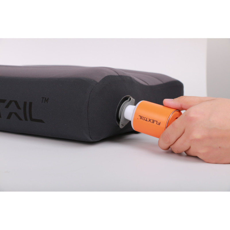 Надувна подушка анатомічна Flextail Zero Pillow SE, сіра