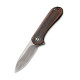 Ніж складаний кишеньковий Civivi Mini Elementum Flipper, (4.7 см) 14C28N / Copper коричневий