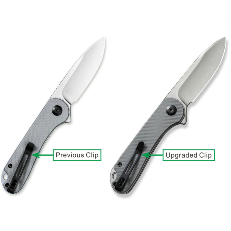 Ніж складаний кишеньковий Civivi Elementum, (7.5 см) D2 / G10 сірий