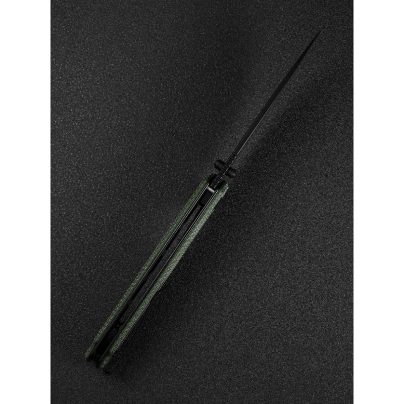 Ніж складаний туристичний Sencut Praktisk, (9.1 см) 9Cr18MoV / Micarta темно-зелений