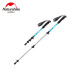 Трекінгова палиця 3-сек. Naturehike Boy 6061 AL NH17D001-Z, 50-100 см, алюміній, блакитна