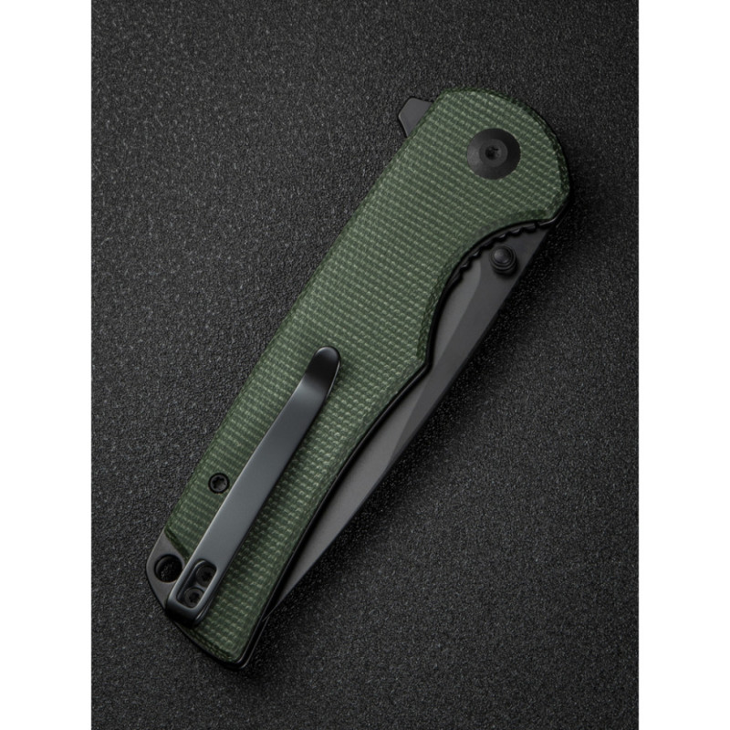 Ніж складаний туристичний Sencut Praktisk, (9.1 см) 9Cr18MoV / Micarta темно-зелений