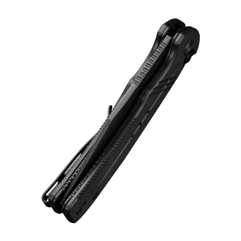 Ніж складаний туристичний Civivi Cogent, (8.8 см) 14C28N / G10 чорний