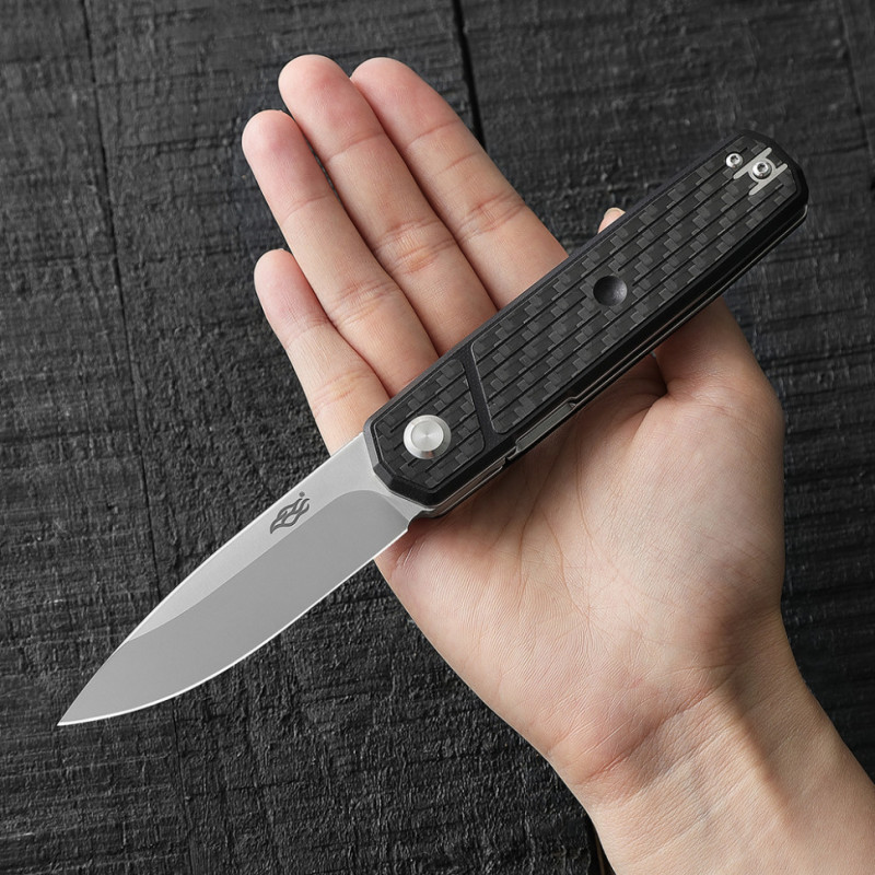 Нiж складаний Firebird FH927-CF чорний карбон