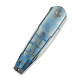 Ніж складаний туристичний Weknife Hull (9.9 см) Bohler M390 / Titanium синій