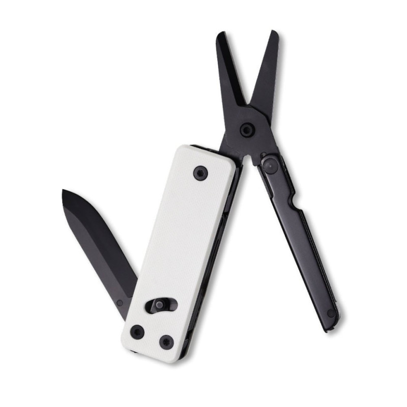Міні мультитул Roxon KS2E Noir, чорне лезо, білий